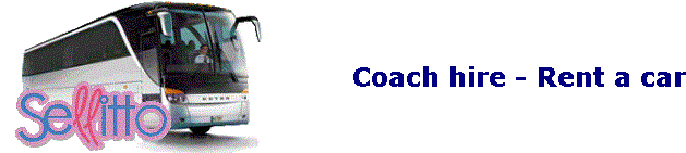 Coach hire - Rent a car
